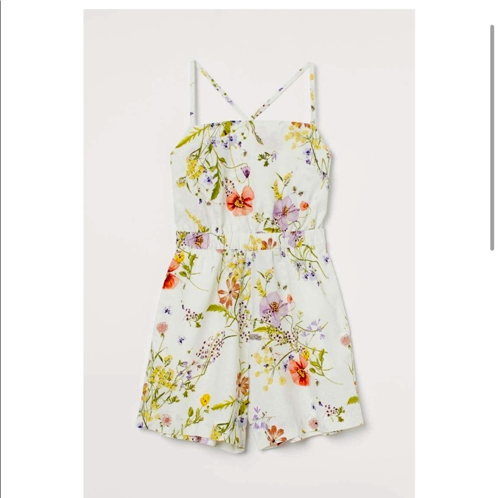 Wildflower collection romper jumpsuit new